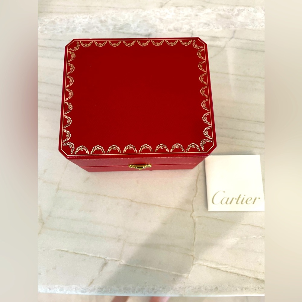 Genuine Cartier watch box